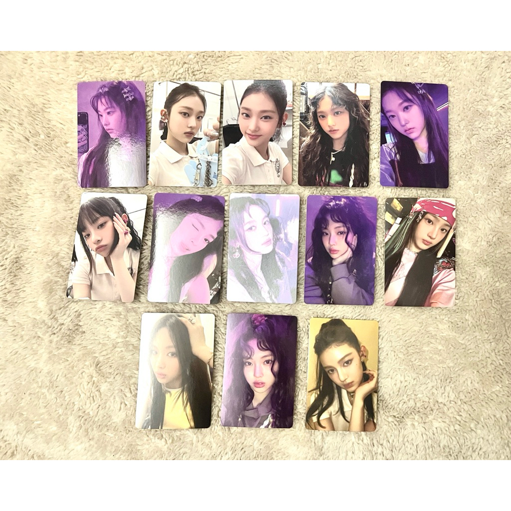 NEWJEANS New Jeans Photocard PC collection Weverse Original Set A Album BBB Beach Bunny Bag ver Get 