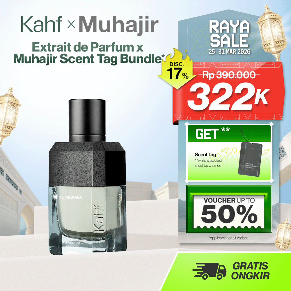 NEW Kahf Extrait de Parfum 50 ml x Bryan Domani - Oracle Series - Kahf Perfume Parfum Premium Tahan 