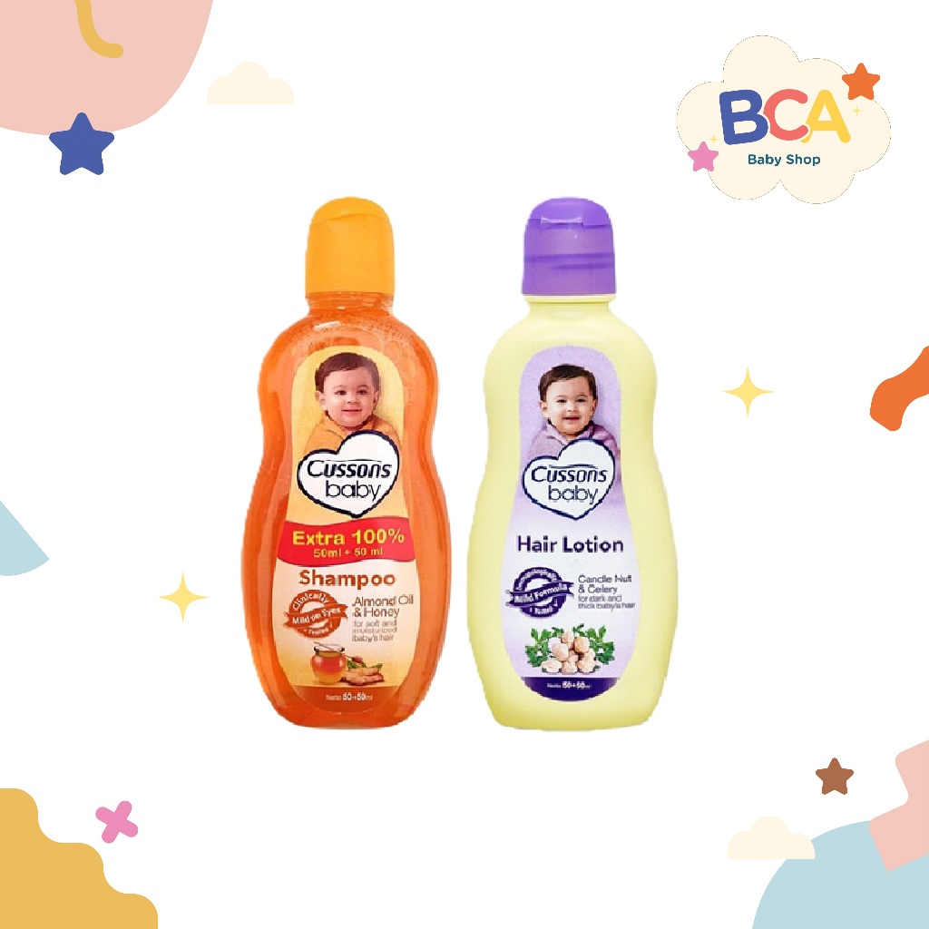 CUSSONS BABY BUNDLING Shampoo & Hair Lotion | Cussons Hair Lotion | Cussons Shampo