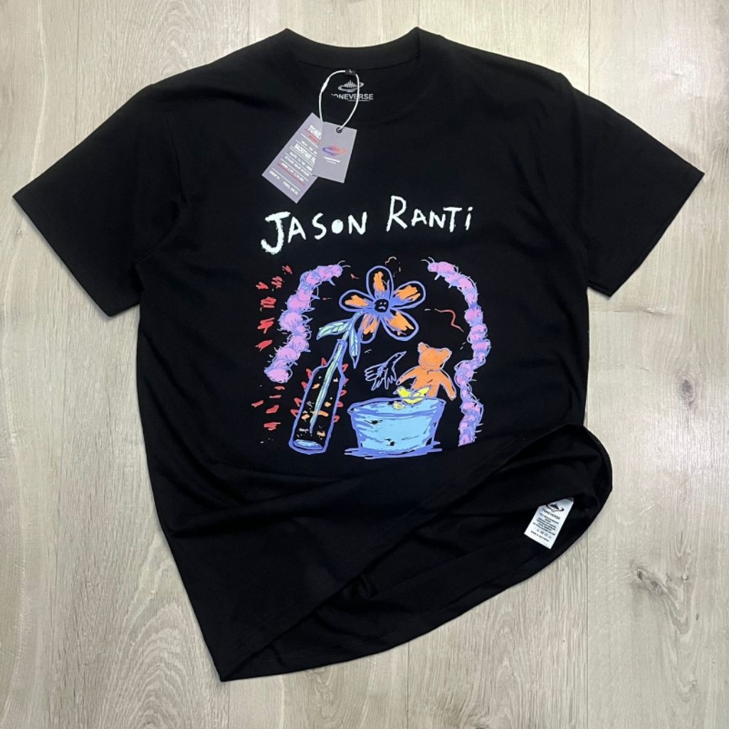 Kaos Pria Jason Ranti Baju Band Jason Ranti Perut Kosong