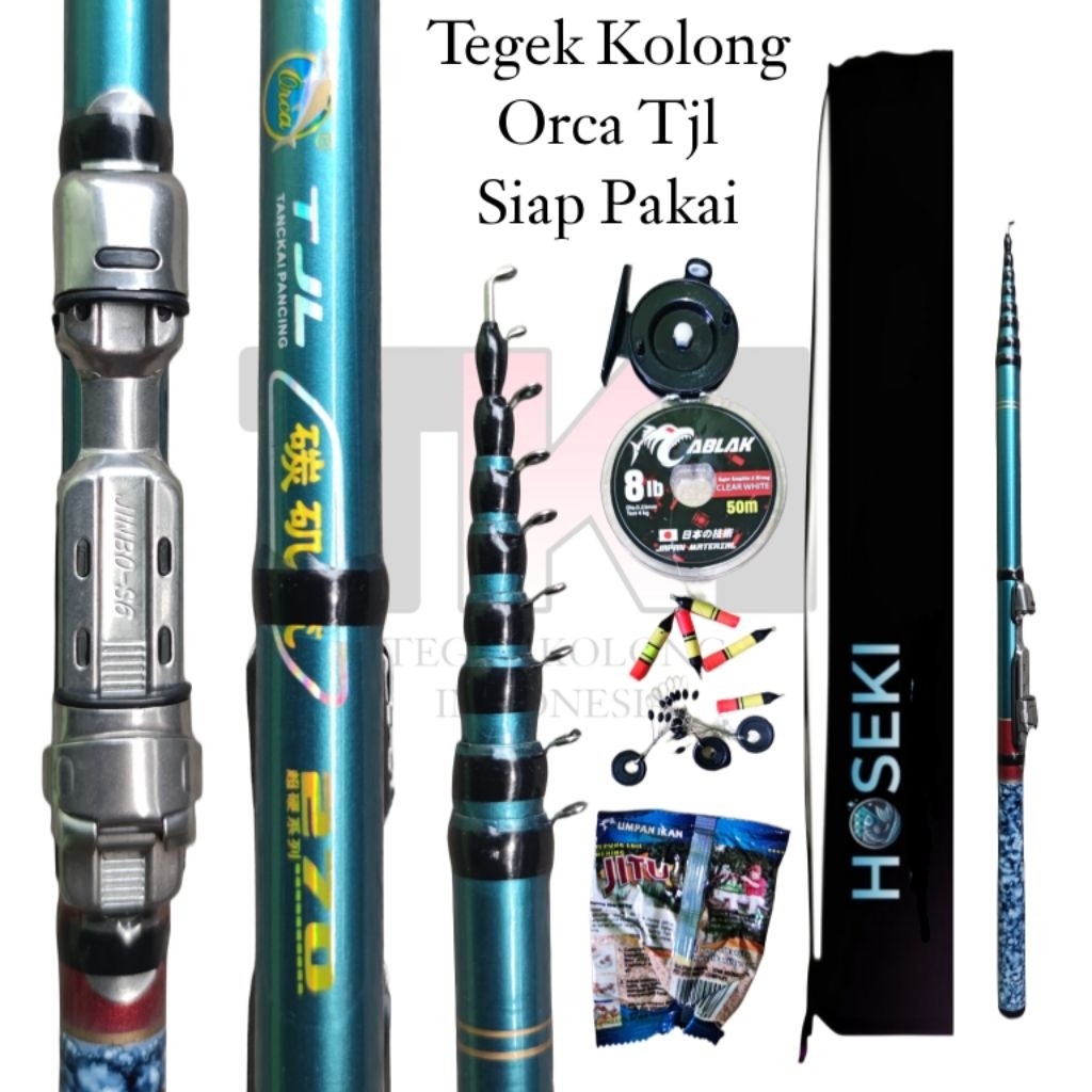 TEGEK KOLONG ORCA TJL ROS PENDEK PANJANG 180 210 240 270 300 360 450