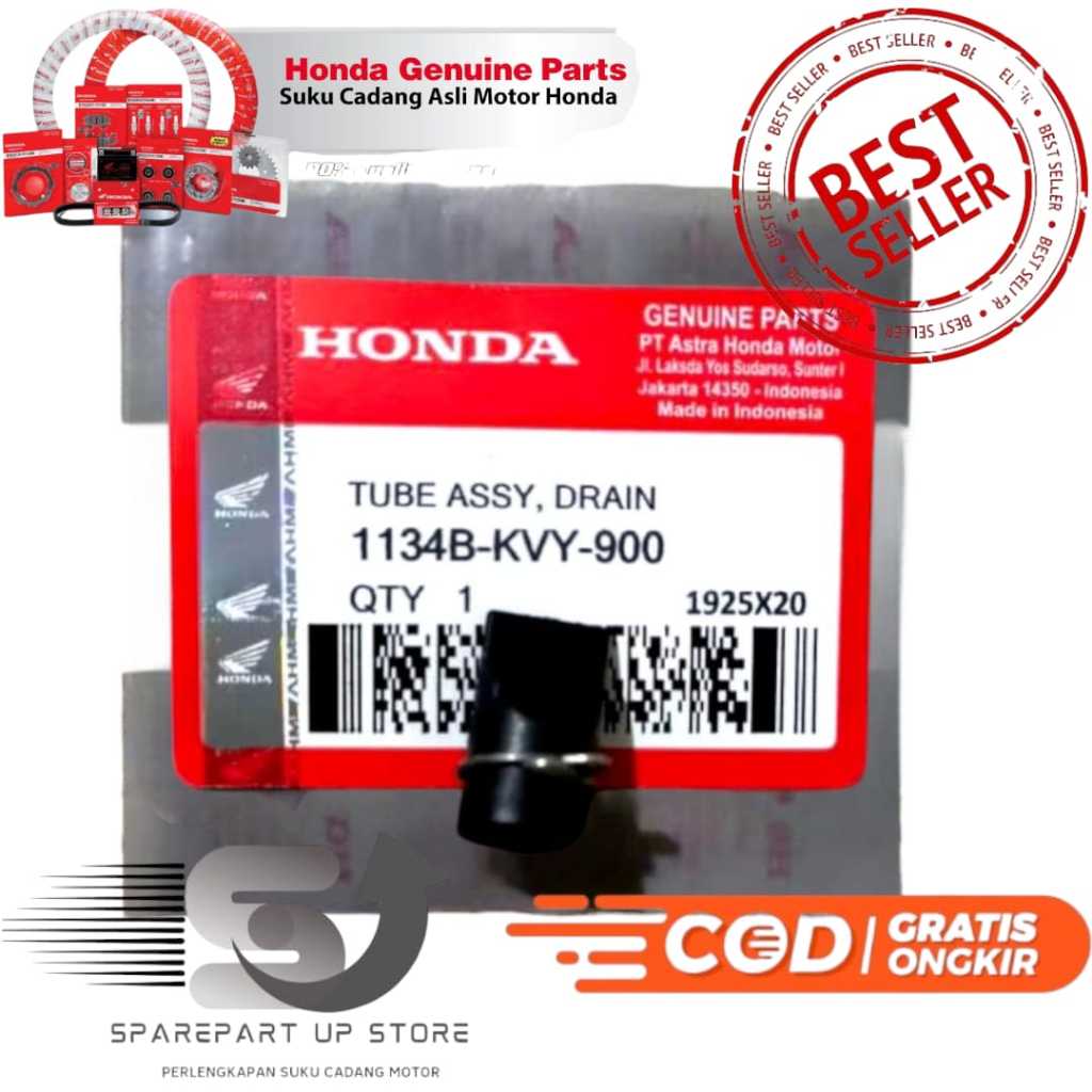 KARET PEMBUANGAN CVT BEAT SCOOPY VARIO 125/KVYSP335