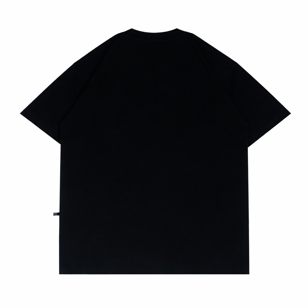 Troy Company Tshirt Black Cracked - Kaos Pria Hitam Lengan Pendek MTD 2039