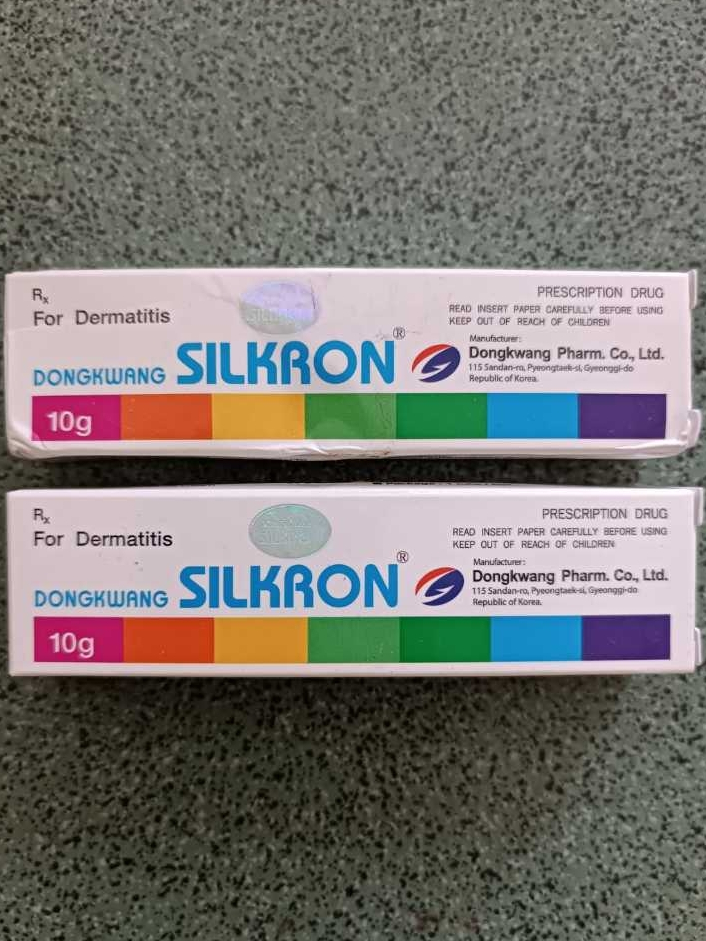 Dongkwang Silkron for Dermatitis / Dermatitis untuk Kulit 1 tube 10g / Salep Eczema / Salep Eksim / 