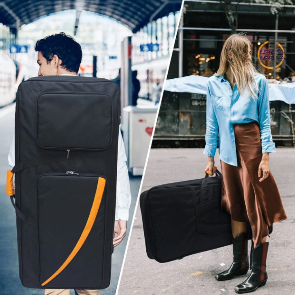 tas keyboard tas tempat membawa alat musik piano casing alat musik portabel tas gendong jingjing bah