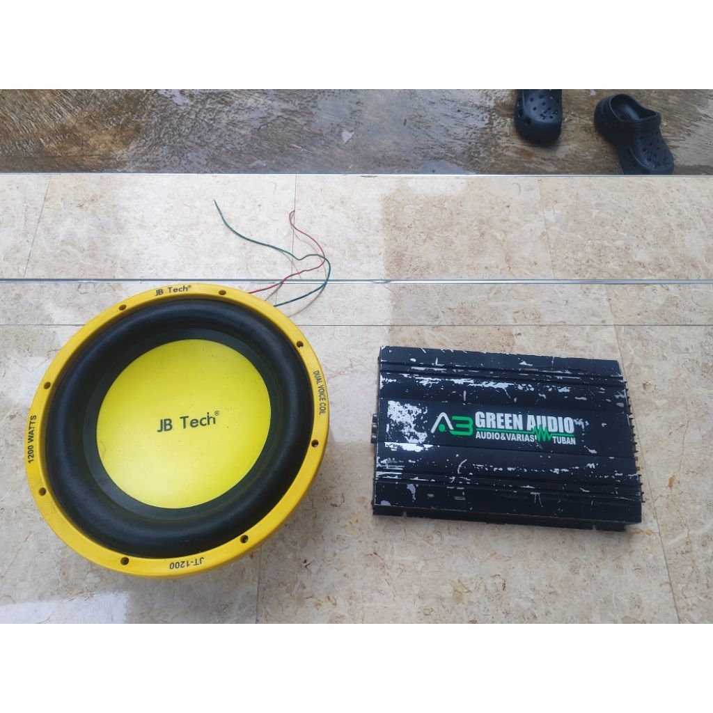 Subwoofer JB Tech JT-1200 12 Inch 1200 Watt Max Power Double Voice Coil