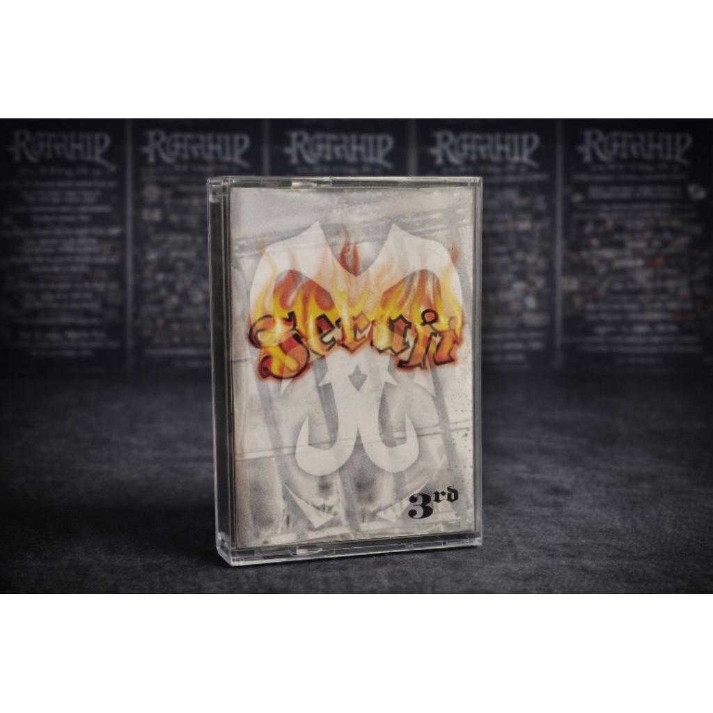 KASET PITA/KASET MUSIK CADAS/KASET BAND JERUJI/KASET JERUJI/KASET MUSIK UNDERGROUND