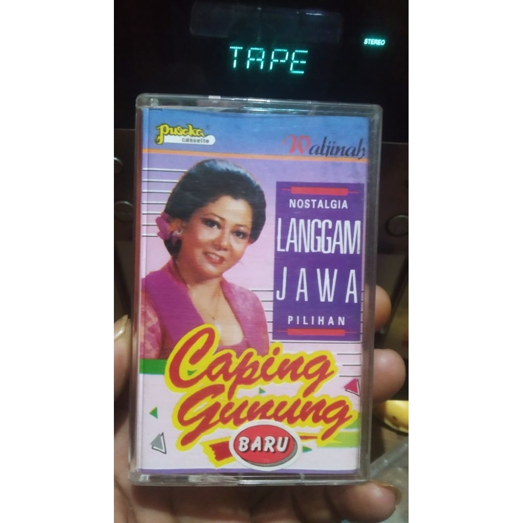 kaset pita waljinah-langgam jawa-caping gunung
