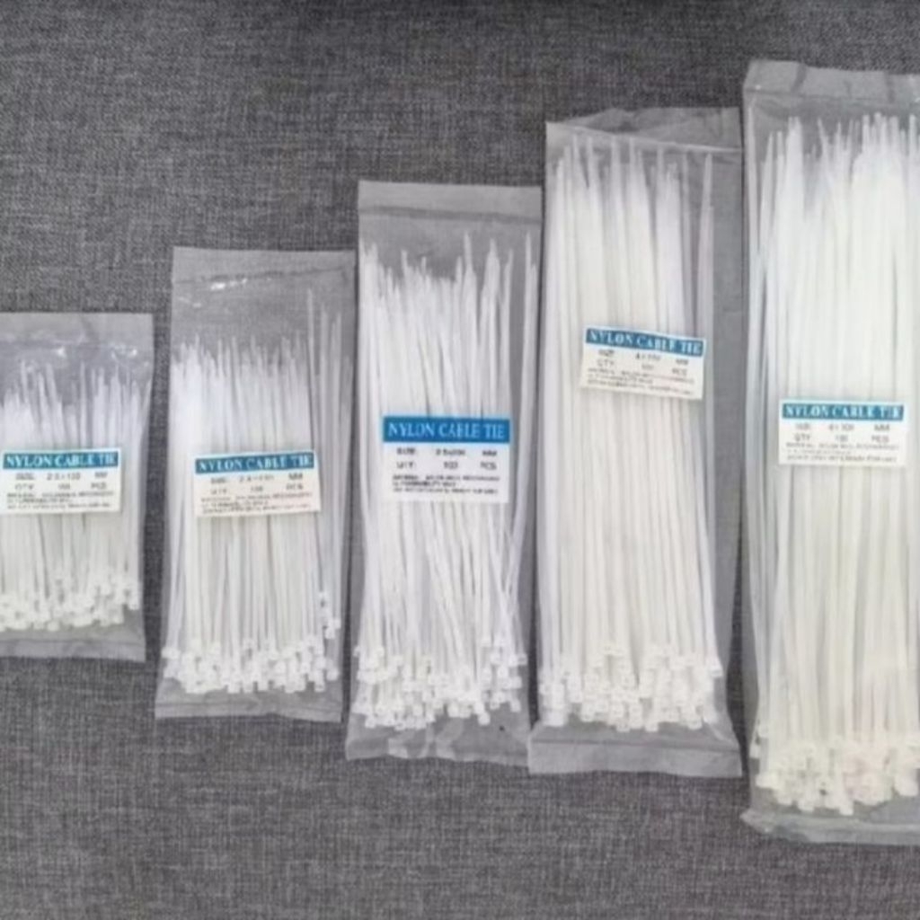 kabel ties putih kecil