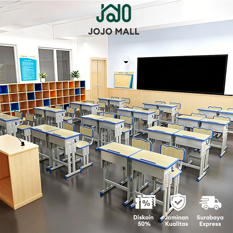 [Surabaya Express]Kursi Sekolah Meja Belajar Anak Set Kursi Meja Kursi Siswa Set Meja Sekolah Kursi 