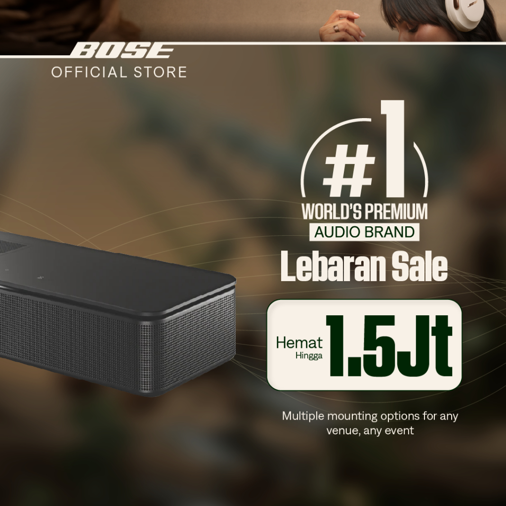 Bose Smart Soundbar with Dolby Atmos for Premium Home Theater