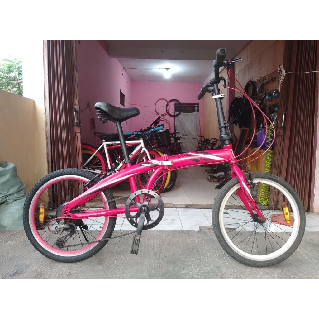 Sepeda Lipat Second Exotic ban 20 Speed 6 Siap Pakai