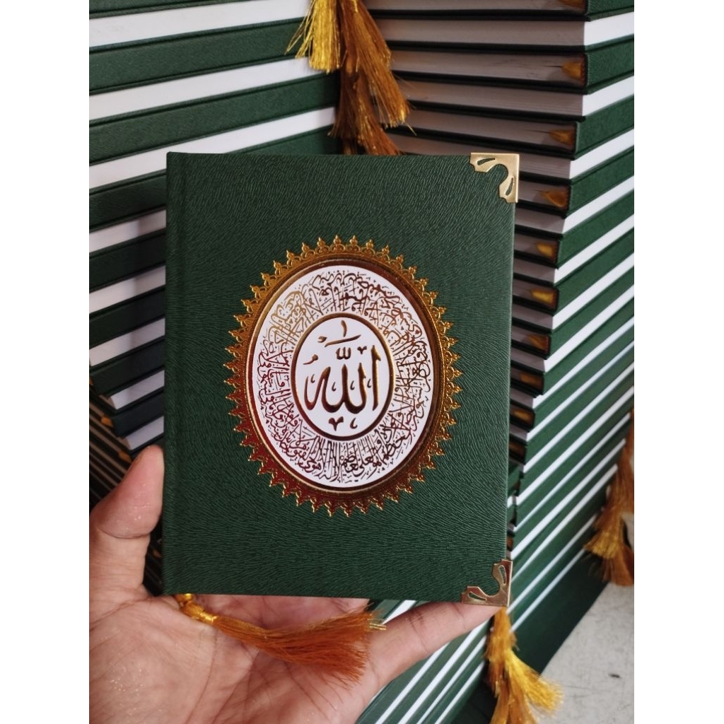 Buku Yasin Hard Cover RCP Mewah Poly Emas Isi HVS 192 Hlm