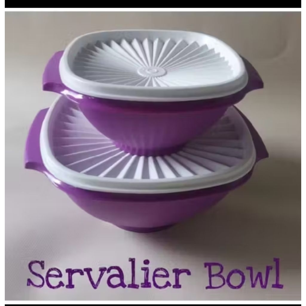 Tupperware  servalier bowl , bakul nasi 600ml baru