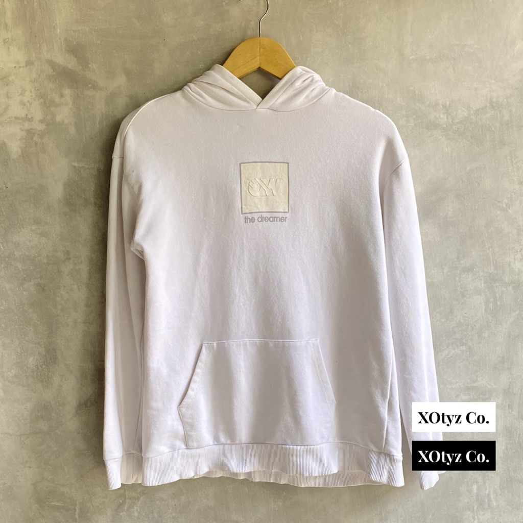 Hoodie Putih Polos AWK | Hoodie Unisex | Nyaman Harian