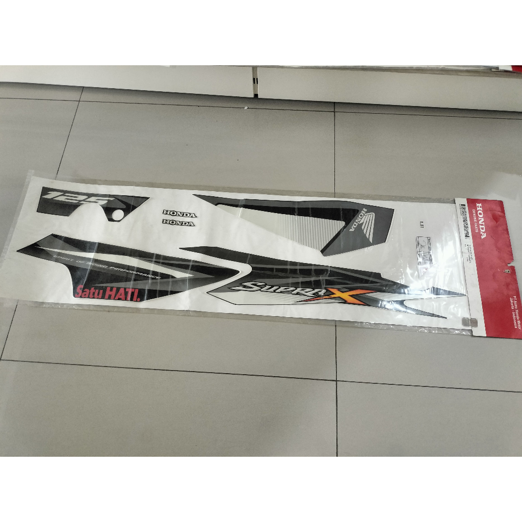 STRIPING KIRI SUPRA X 871-X0-KYL-A20ZCL ORIGINAL