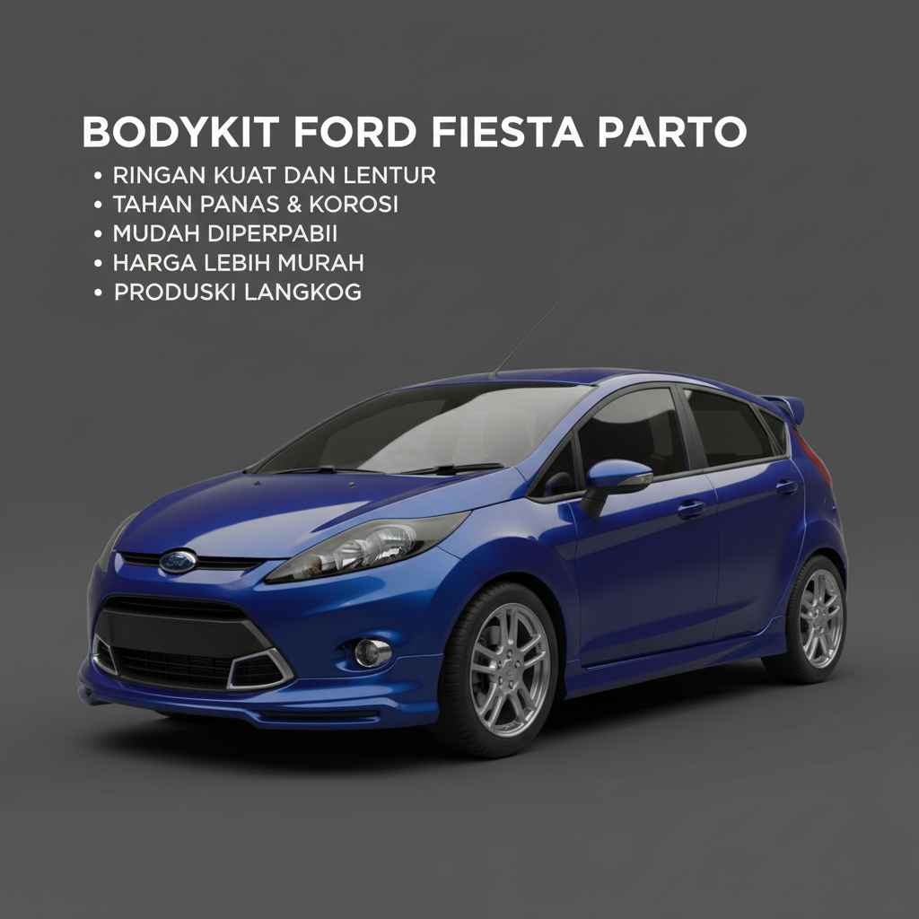 BODYKIT Ford fiesta Parto 2012 2013 2014 2015 body kit ford fiesta