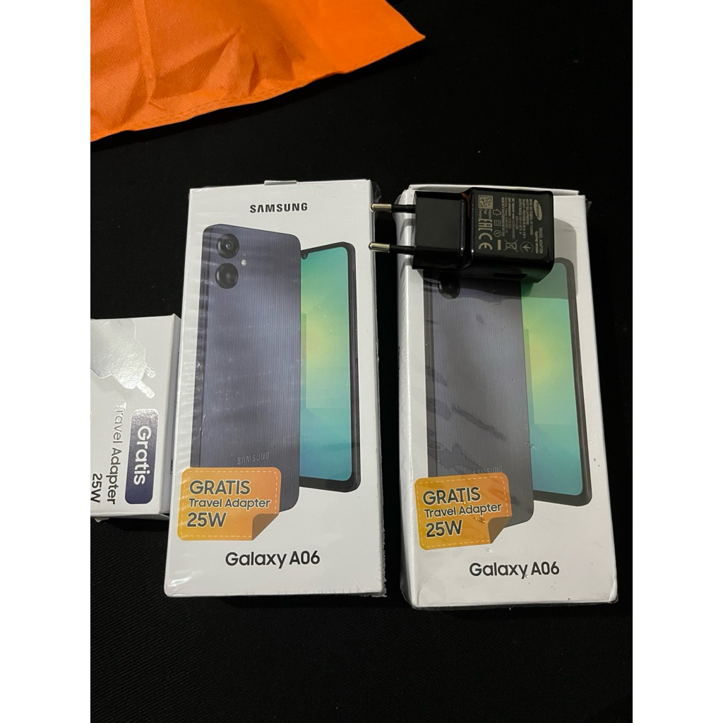 HP ABSENSI KANTOR SAMSUNG A06 RAM 6/128 BARU PERMANEN