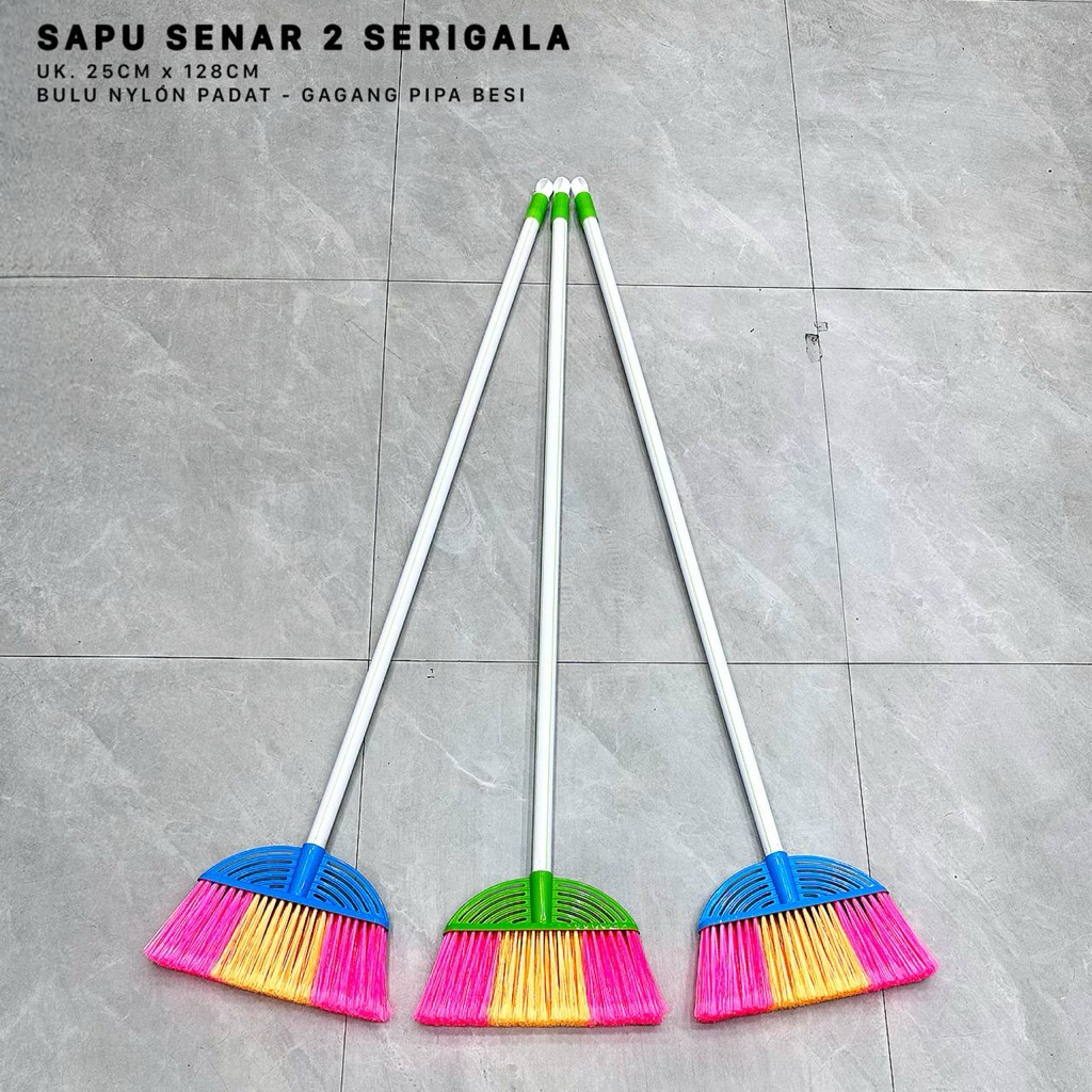 SAPU LANTAI BULU NYLON / SAPU SENAR 2 SERIGALA