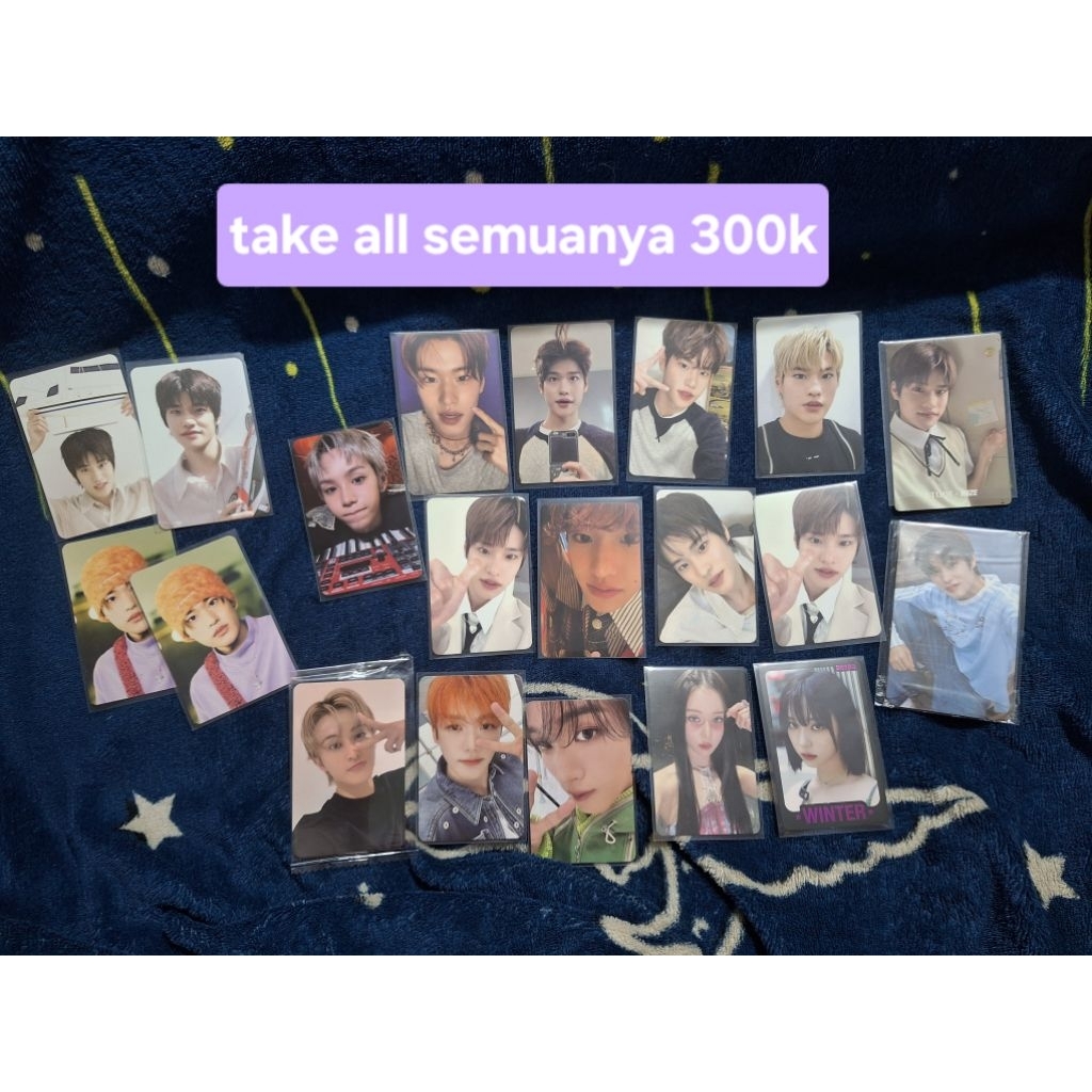 wts pc sg23 official aab sohee riize, mark, jaemin, haechan nct dream, winter aespa