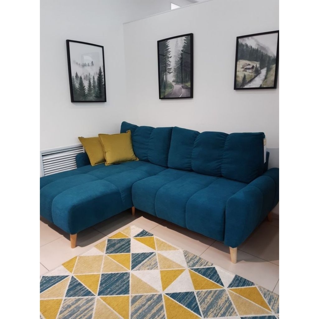 sofa tamu type L minimalis mewah