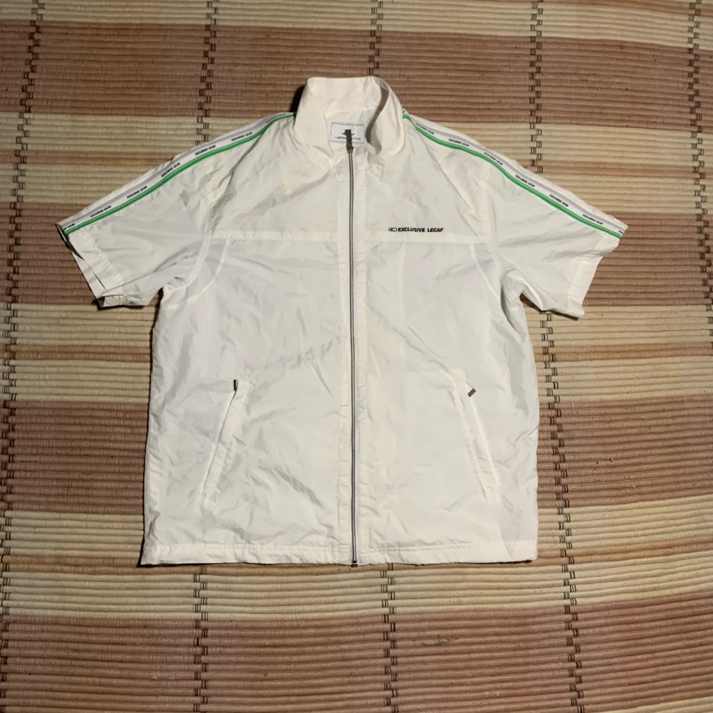 Kaos Polo Dry LECAF SPORTS Olahraga Size L Branded Second Preloved