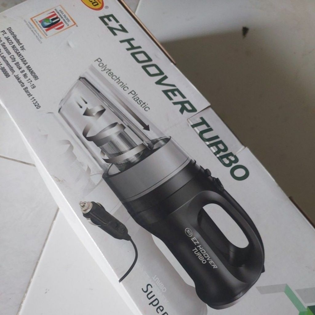 Vacuum Cleaner Mobil merk Ez Hoover msh BARU LENGKAP