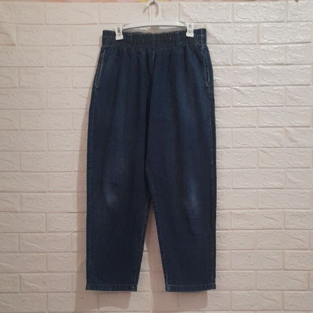 Barrel jeans GU(Global Uniqlo)Navy size M/LP 78-90 P 97