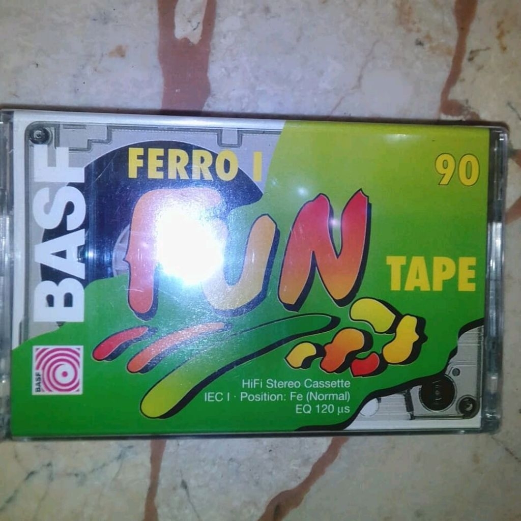 kaset kosong basf c 90