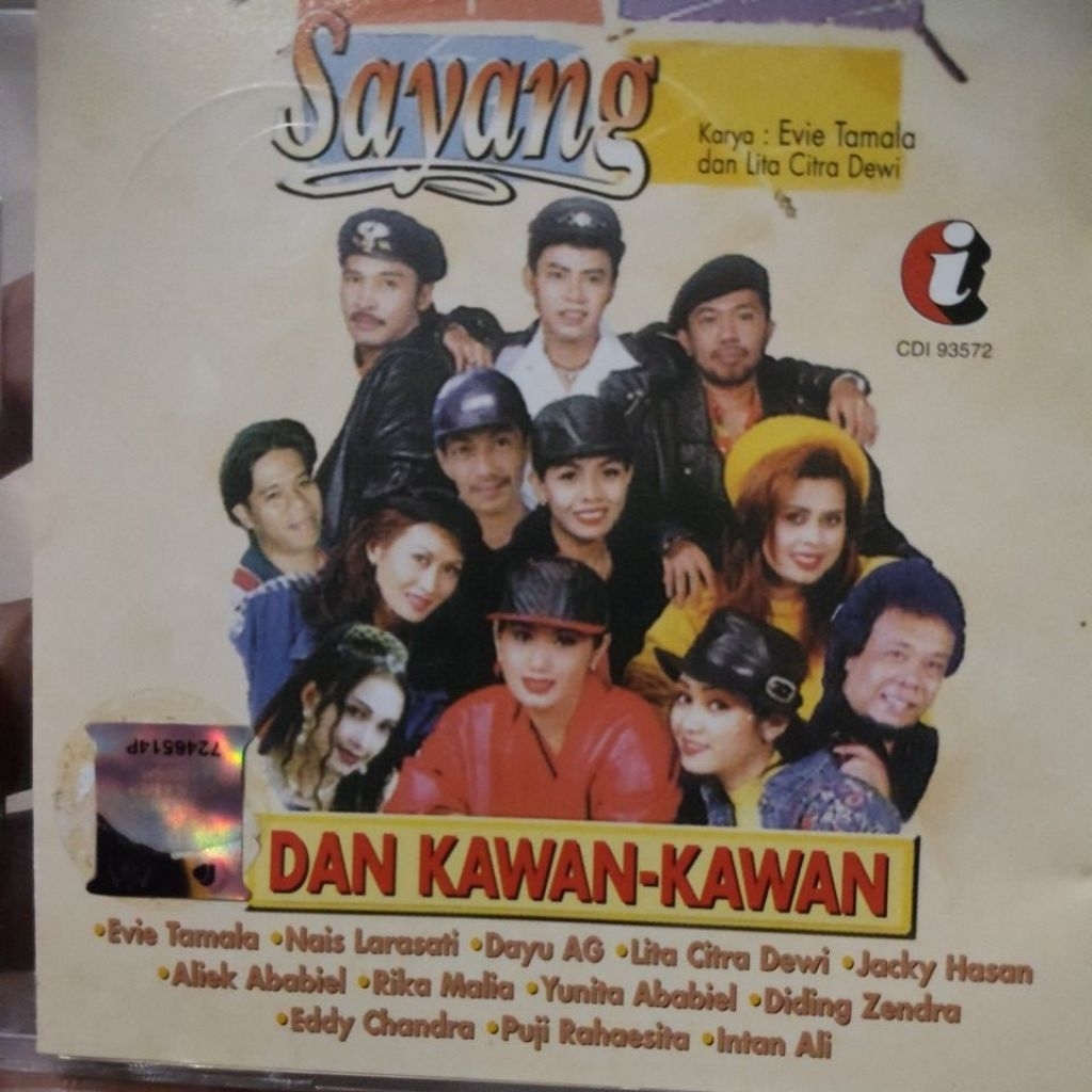cd import dan kawan kawan sayang evie tamala