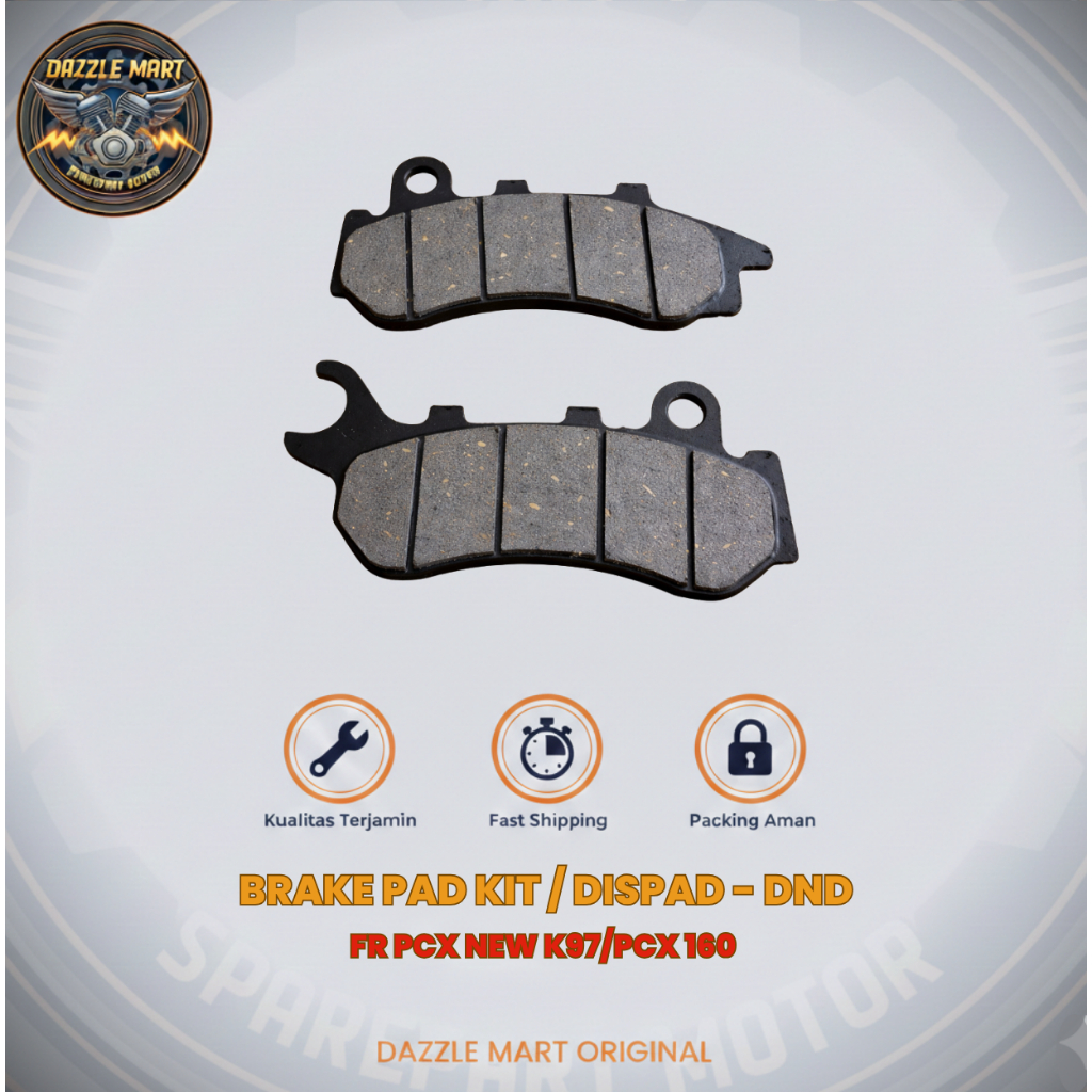 BRAKE PAD KIT/ DISPAD FR PCX NEW K97/PCX 160 - DND