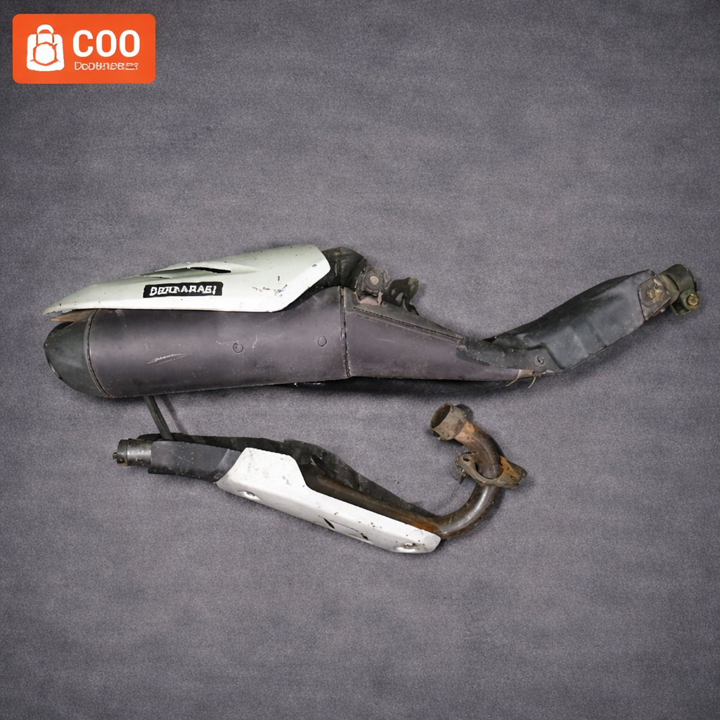 knalpot original crf150L copotan motor