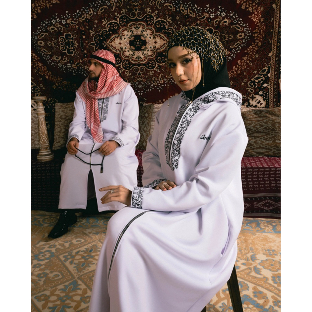 DRICO JUBAH/ROBE WHITE - MUSLIM COLLECTION '26