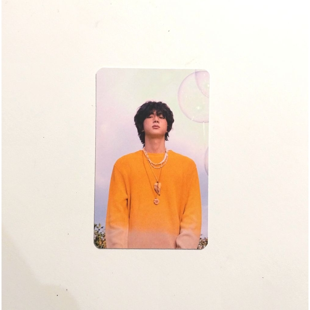 PHOTOCARD PC OFFICIAL LUCKY DRAW JIN BTS KIM SEOKJIN ALBUM THE ASTRONAUT KRIBO
