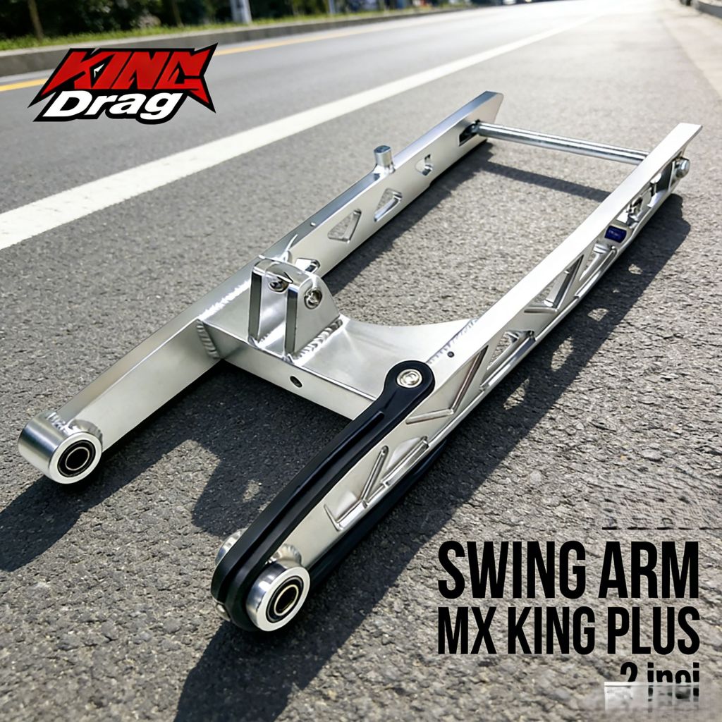KING DRAG FULL CNC ALLOY SWING ARM 65CM UNTUK YAMAHA MX KING