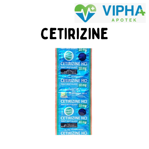 CETIRIZINE HCL HEXPHARM STRIP