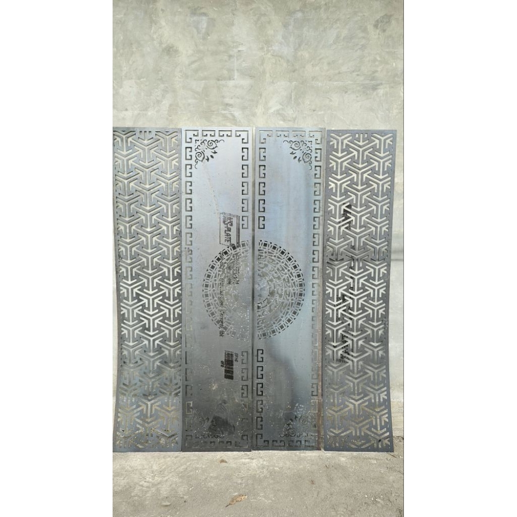 Plat cutting pesanan Ukuran 120x300 2mm, 120x120 2mm, 120x60 2mm