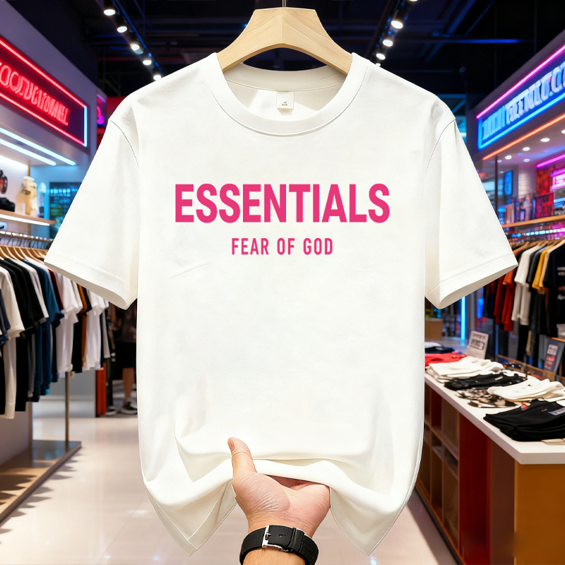 Kaos Pria Wanita ESSENTIALS – T-Shirt Premium Streetwear Fashion Unisex Katun