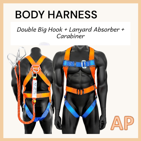 Body Harness Double Hook/ SAFETY