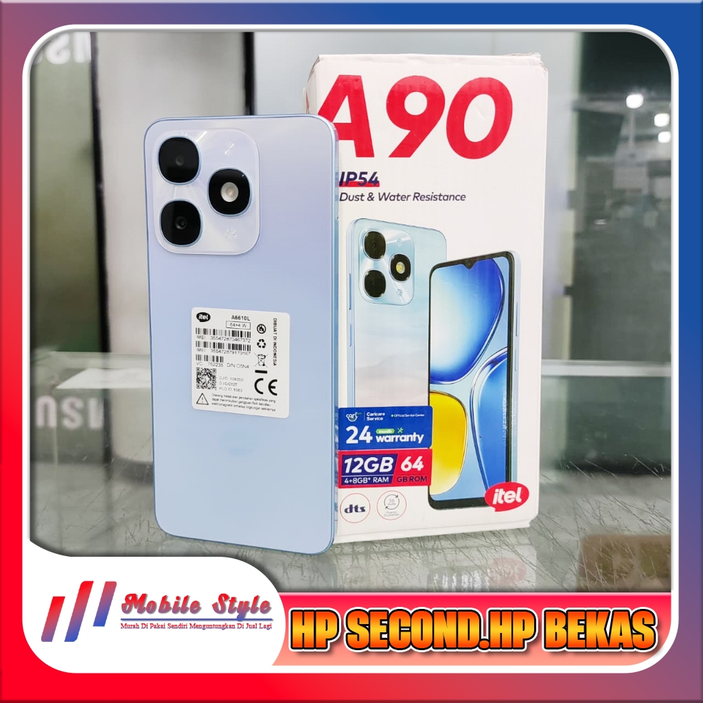 iTel A90 Ram 4/64GB | Ram 4/128GB | Ram 4/256GB Second Mobile Style Store