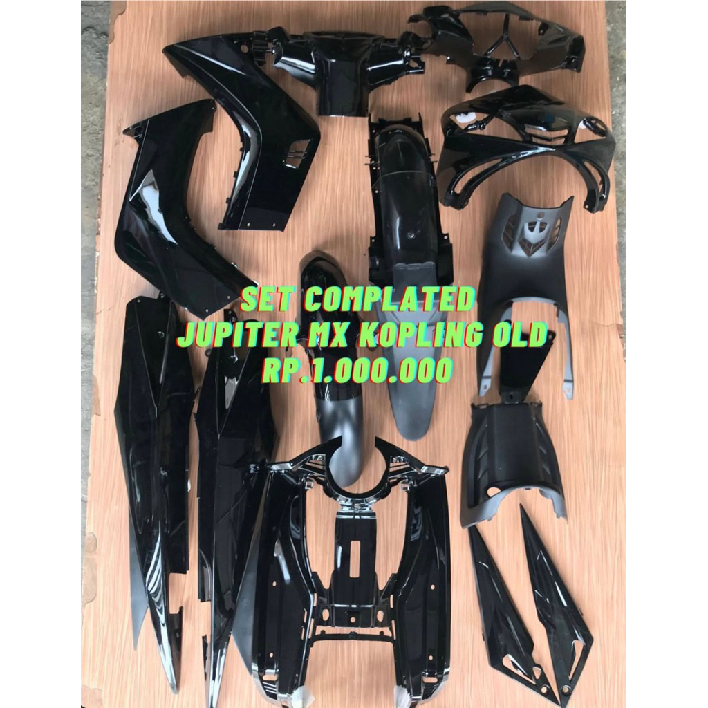 Set Body Completed Halus & Kasar Jupiter Mx Old Kopling Hitam Mer WIN -satriamodifikasipekanbaru-