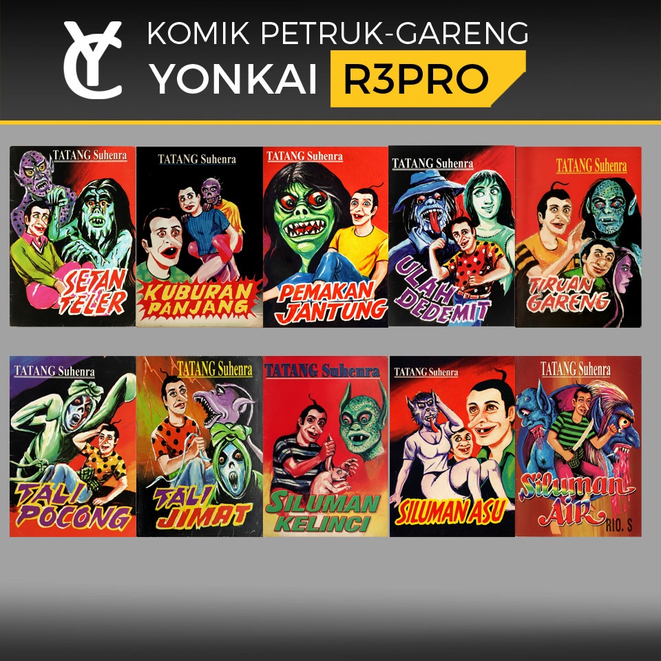 Komik Petruk Gareng (91.100) -  SETAN TELER SILUMAN AIR SILUMAN ASU SILUMAN KELINCI TALI JIMAT TALI 