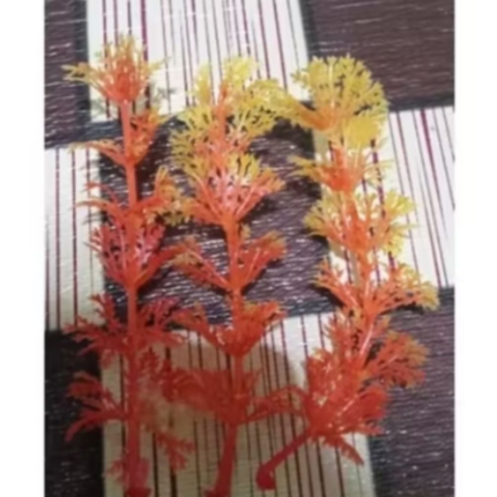 1 Ons bunga plastik untuk hiasan rumah kelomang atau untuk kerajinan tangan lainnya