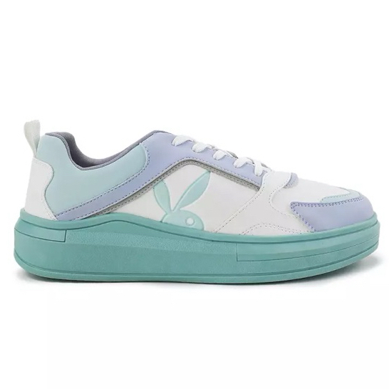 PSPGN.CO | original branded playboy lateef PB0022BL sepatu wanita sneakers lace up