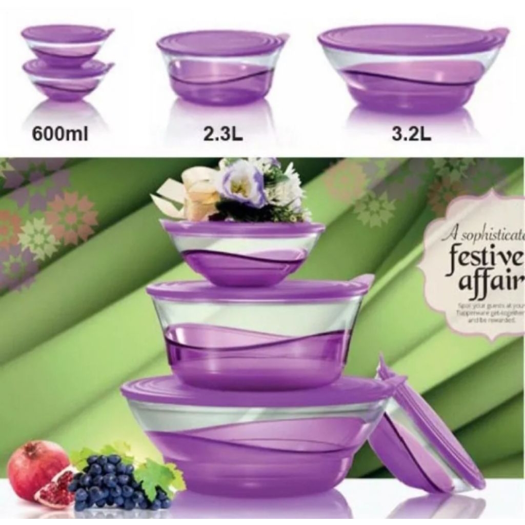 Tupperware Bowl Eleganzia