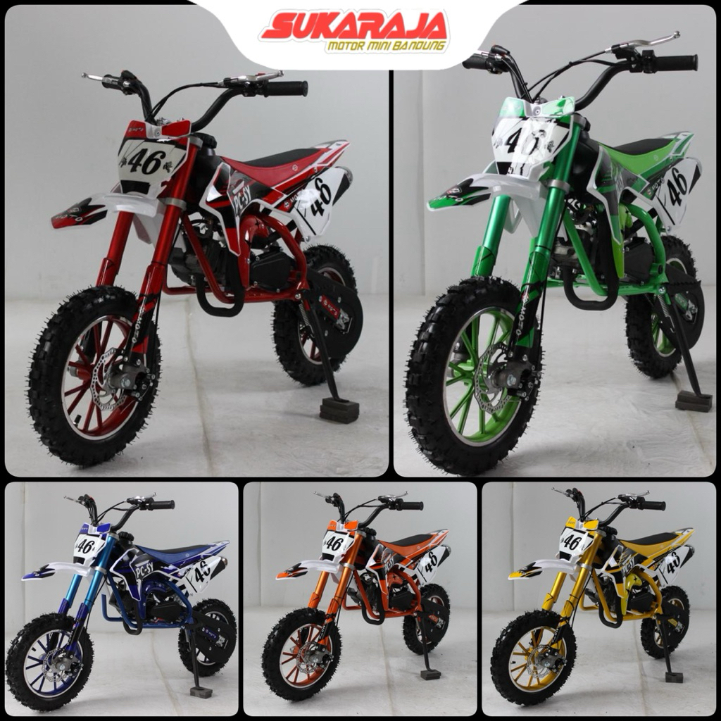 MOTOR MINI TRAIL PCSY46(2TAK 50CC-MATIC)