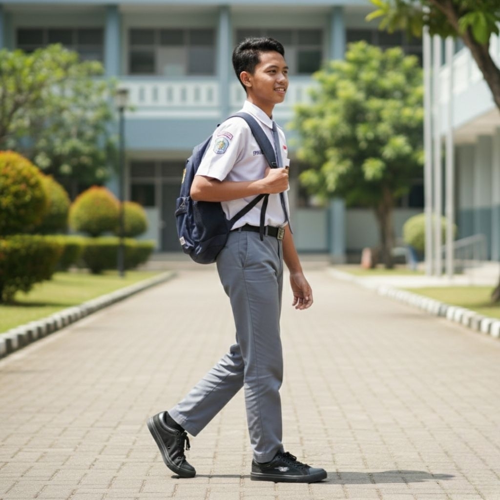 Sepatu Sneaker Pria Ando Morocco Ori Gratis Kaos Kaki