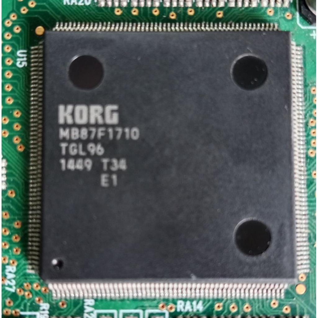 ic Keyboard KORG PA 50 SD,, Langsung Kita cabut Dari Mainboard yang baru(item Seperti di foto dan 10