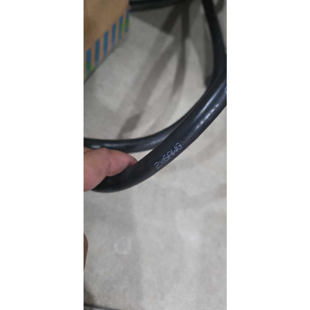 kabel 2 x 6 awg cable 2 x 8 awg  dan 2 x 10 awg kabel listrik potongan