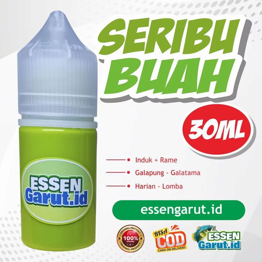 Essen Oplosan Ikan Mas - Aroma Seribu Buah 30ml,